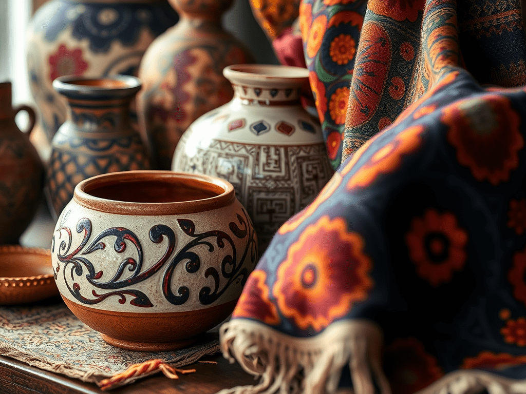 From Ceramics to Jewelry: Forms of Decorative Arts