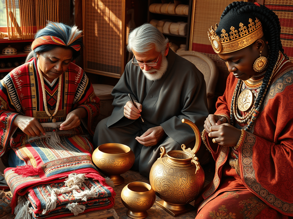 Decorative Arts and Cultural Identity Around the World