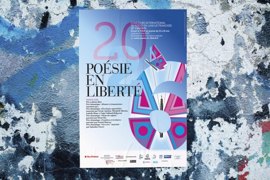 Poésie en Liberté 2026: Un appel à la jeunesse créative