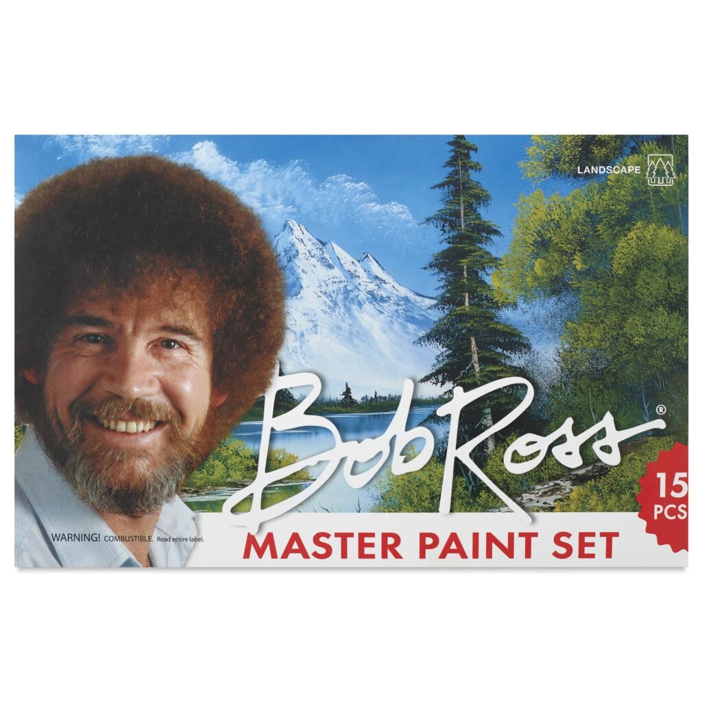 Bob Ross landscape oil colors set