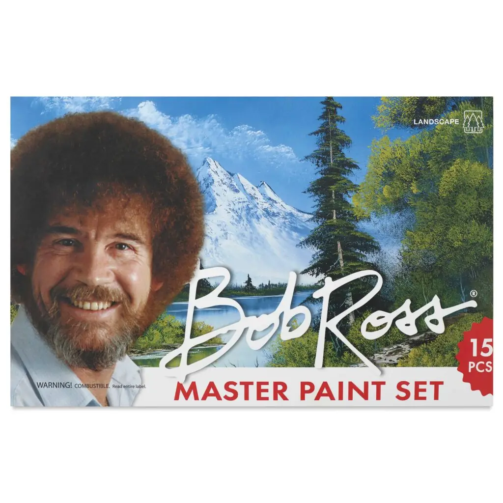 Bob Ross landscape oil colors set