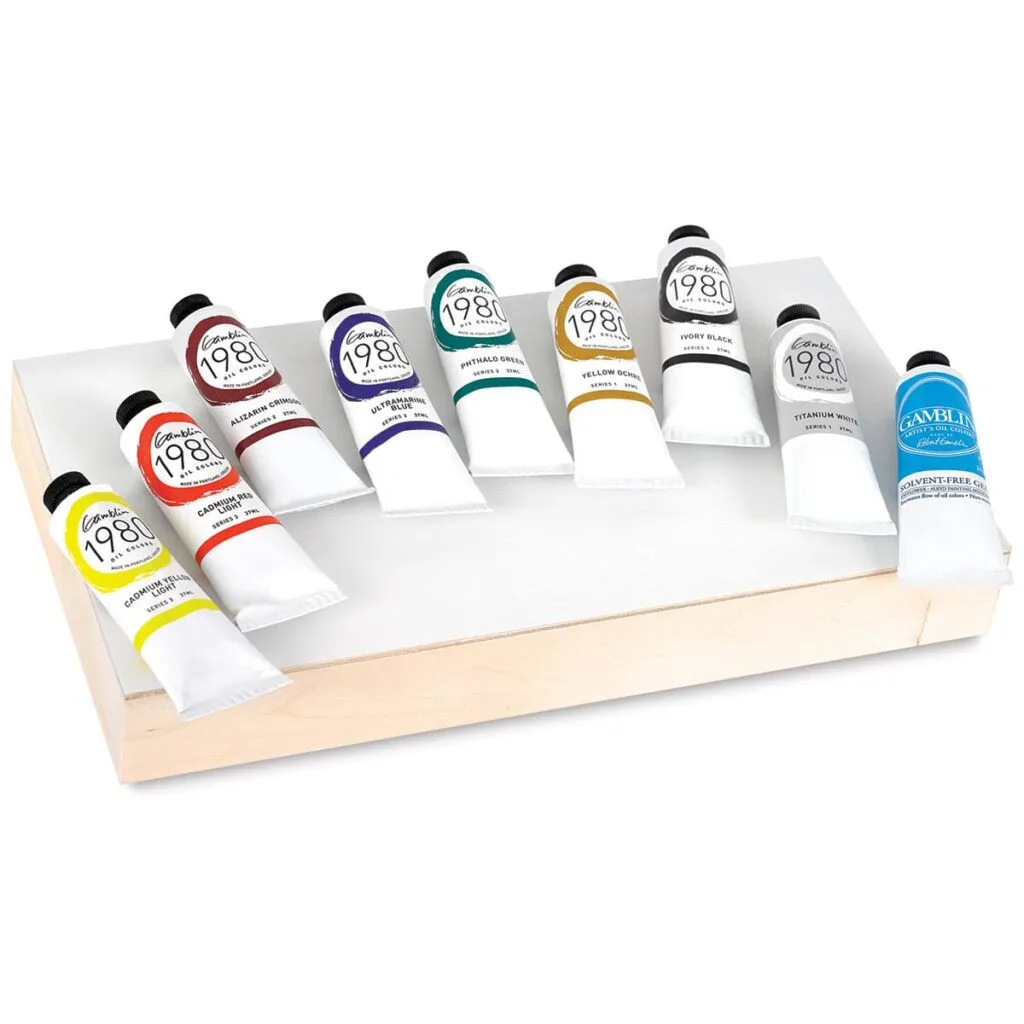 Gamblin 1980 oil colors set