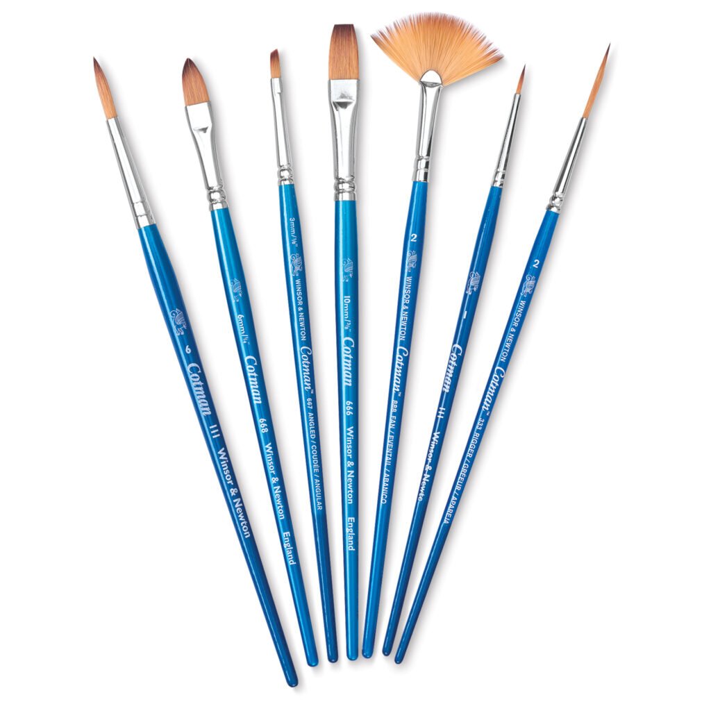 Winsor & Newton Cotman watercolor brush set