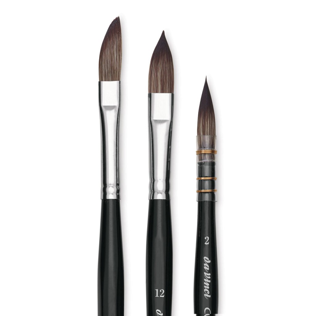 Da Vinci Casaneo synthetic watercolor brush set