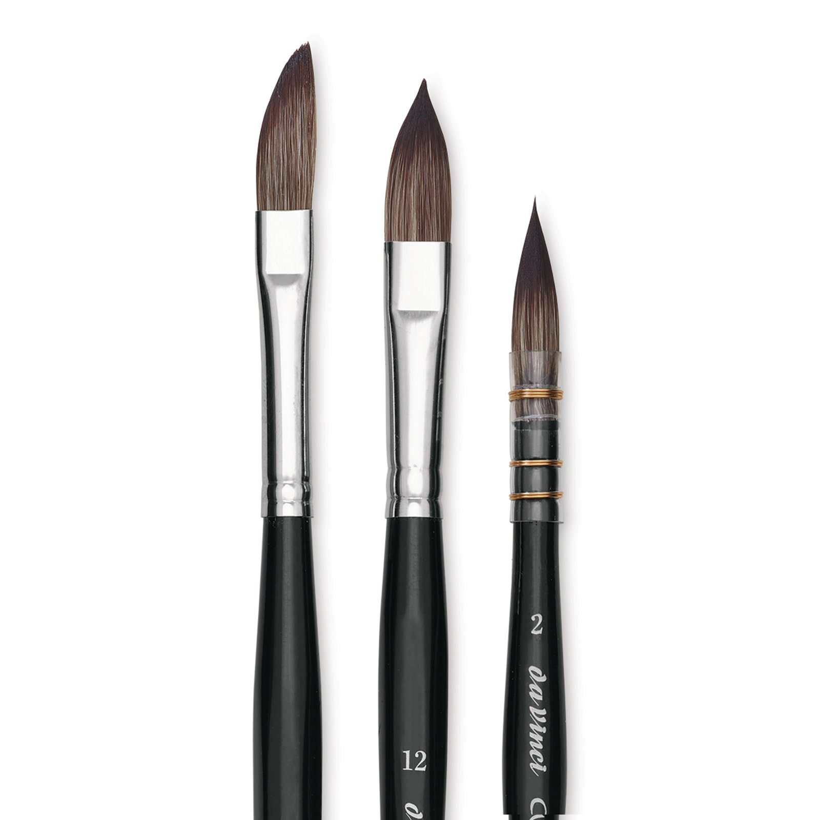 Da Vinci Casaneo synthetic watercolor brush set - Image 1
