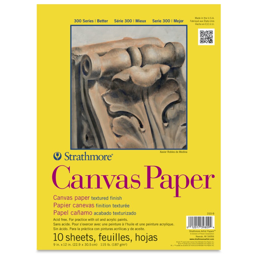 Strathmore 300 Series Canvas Paper pad