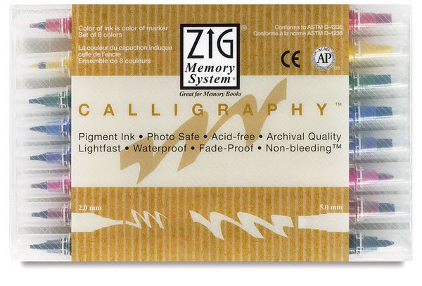 Kuretake Zig Calligraphy Marker Set