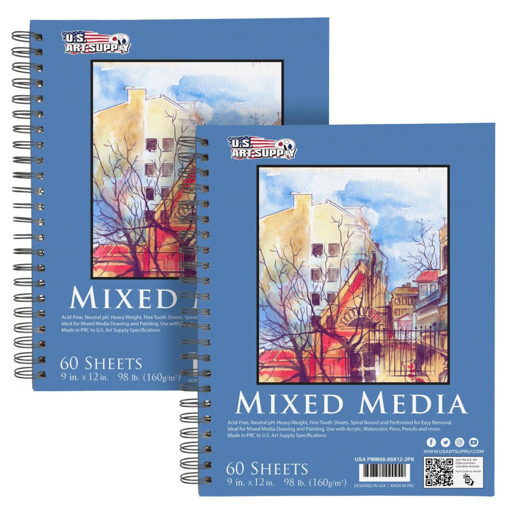 U.S. Art Supply Mixed Media Sketchbook