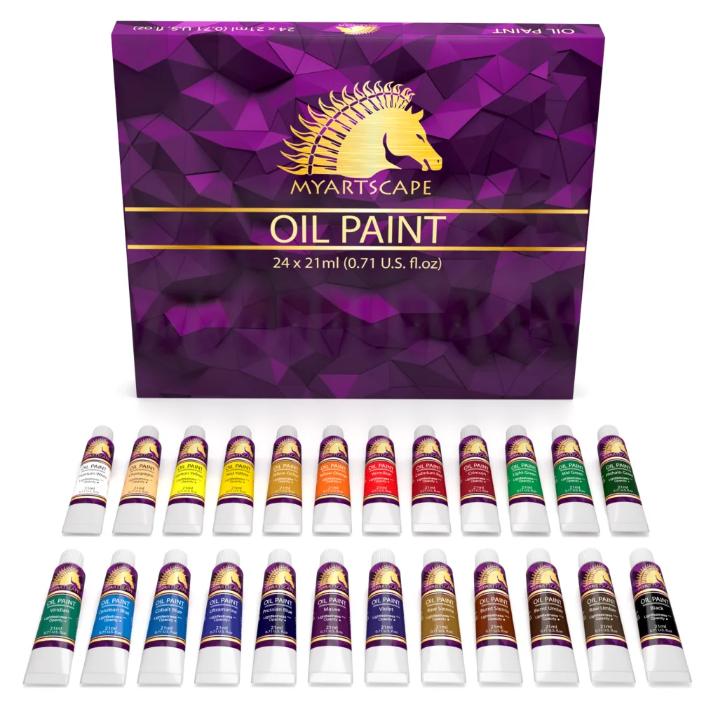 MyArtscape oil paint set