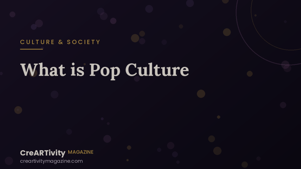 What Is Pop Culture? From Music Halls to Memes